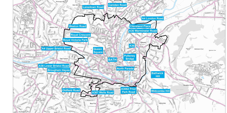 FBC Final Boundary - Bath Clean Air Zone