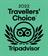 Tripadvisor Travellers' Choice Award