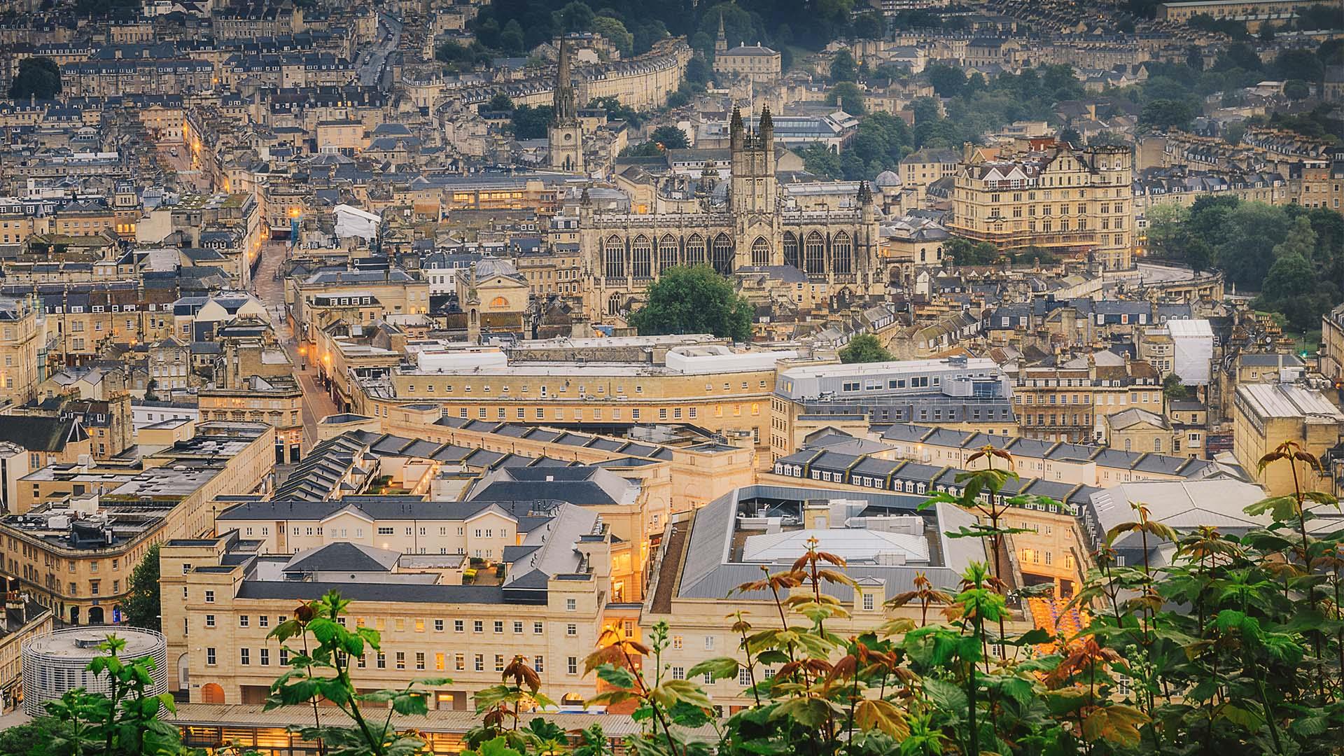 Bath Alexandra Park Aerial Lloyd Evans Photography