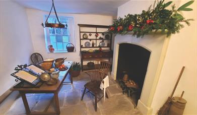 A room in the house, possibly a kitchen