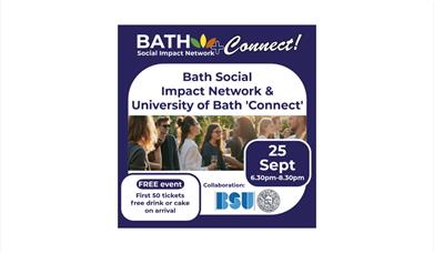 Infographic of the event including the date, time, and location