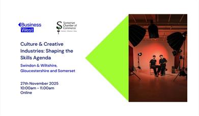 Infographic about the event including date, time, and venue (online)