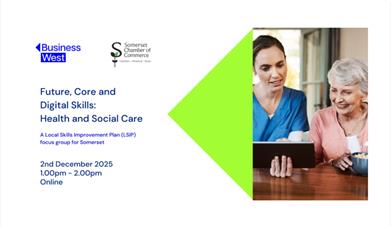 Infographic about the event including date, time, and venue (online)