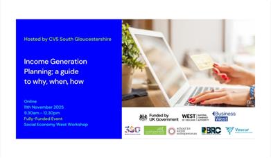 Infographic about the event including date, time, and venue (online)