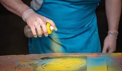 Graft spray art workshop