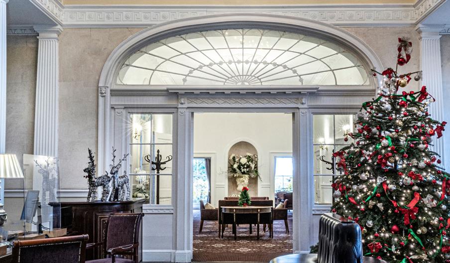 Bailbrook House Decorated Lobby