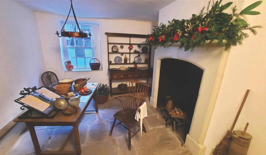 A room in the house, possibly a kitchen