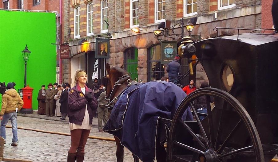 Sherlock filming in Bristol