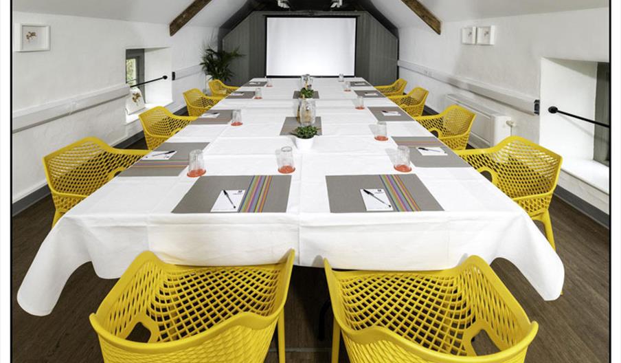 Conference room at Folly Farm Centre