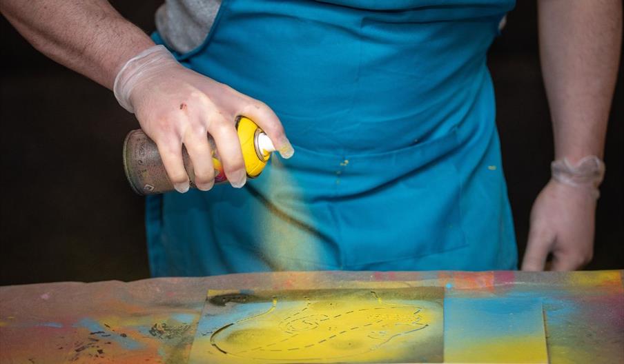 Graft spray art workshop