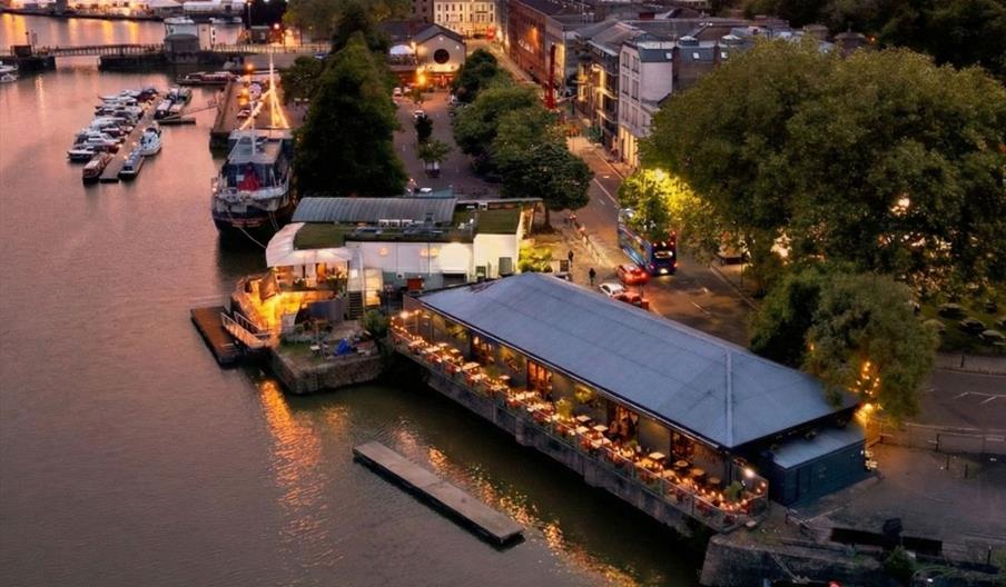 Harbour House ariel shot