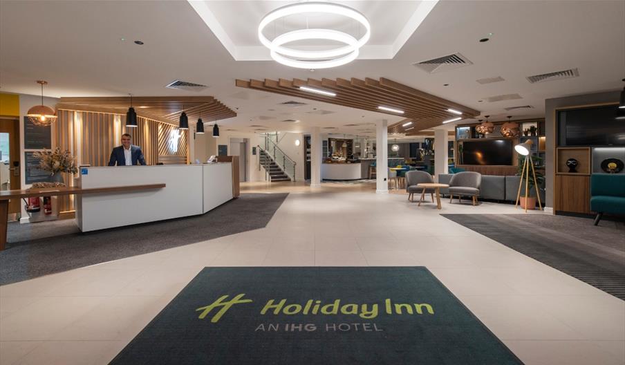 Reception area of the Holiday Inn Bristol Airport