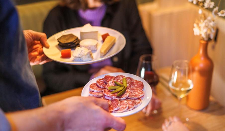 KASK cheese and nibbles