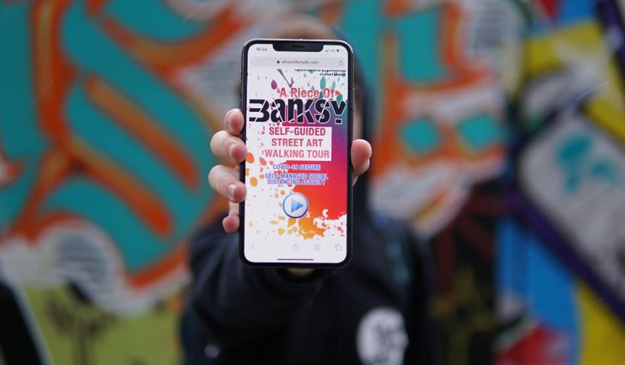 "A Piece Of…..Banksy!” Self-Guided Street Art Cultural Walking Tour
