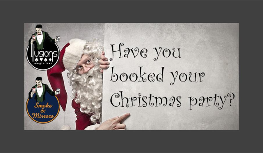 Smoke and Mirrors Boutique Pub & Magic Theatre Christmas Parties

