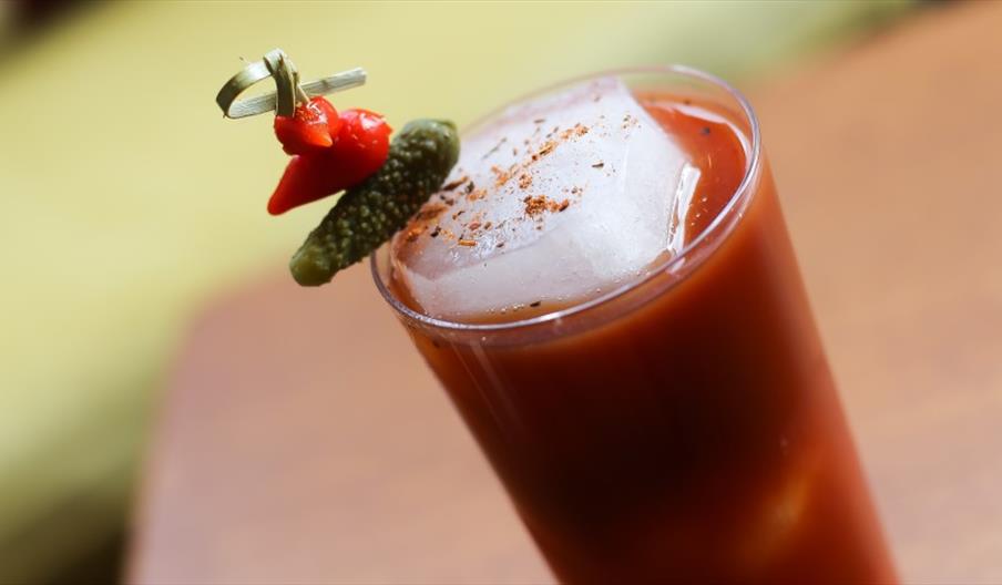 Close up of Bloody Mary