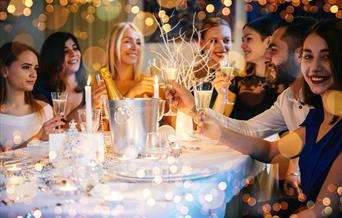 Christmas Parties at Bowood Hotel, Spa & Golf Resort - People toasting