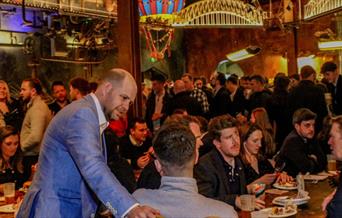 event guests dining