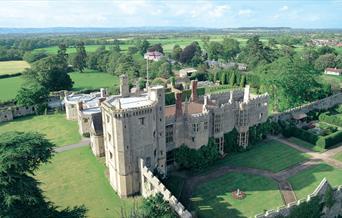 Thornbury Castle and surrounding grounds