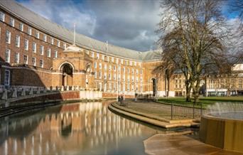 Exterior of council building