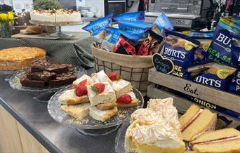 Cakes and snacks