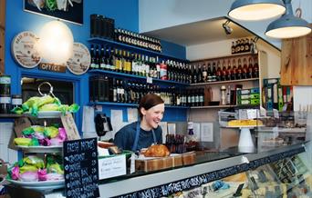 Papadeli cafe counter