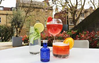 6 o Clock Gin cocktails at St Georges Cafe Bar
