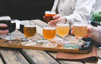 Selection of beers