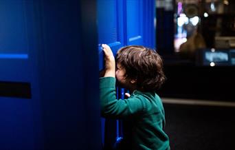 Child exploring