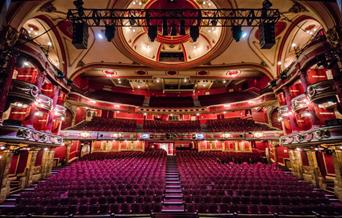 Bristol Hippodrome theatre inside