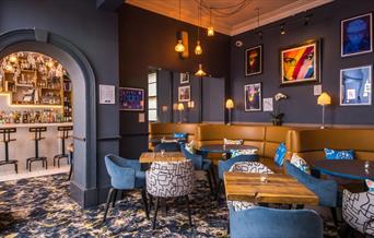 Interior of the Champagne Bar