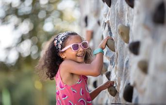 Climbing Wall at Avon Valley