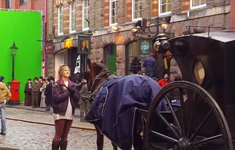 Sherlock filming in Bristol