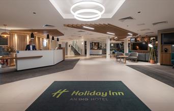 Reception area of the Holiday Inn Bristol Airport