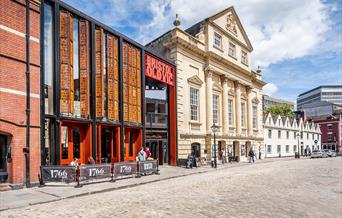 Bristol Old Vic Theatre in summer