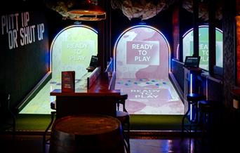 Putting course at Putt Above