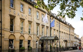 Exterior of The Francis Hotel in Bath