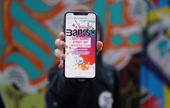 "A Piece Of…..Banksy!” Self-Guided Street Art Cultural Walking Tour
