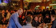 event guests dining