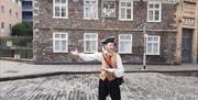Tour Guide in Pirate outfit