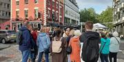 Tour Group on Kings Street