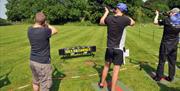 Team building shooting activity