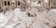 Cadbury House Private Dining Table Decor
