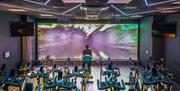 The Village Hotel Club Spin Bikes