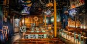 Tables and chairs