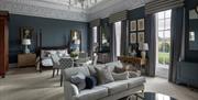 Interior of the Duke of York suite at the Royal Crescent Hotel & Spa in Bath
