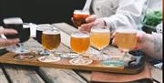 Selection of beers