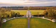 Badminton Estate landscape specifically Worcester Lodge