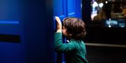 Child exploring