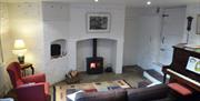 The Barn at Trymwood living area
